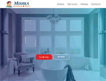 Tablet Screenshot of mishkaplumbing.net